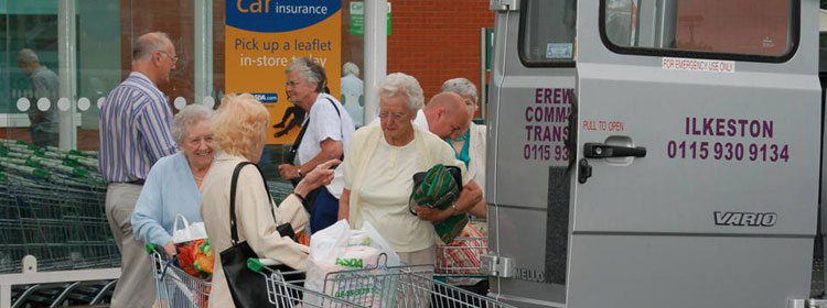 Community Transport in Derbyshire